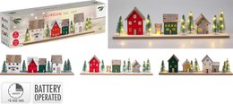Huis op base L40cm 3ass