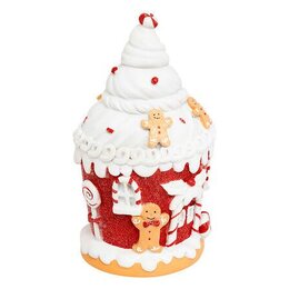 Huis peperkoek cupcake 11x20cm
