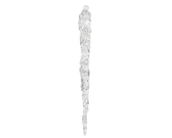 Icicle H18cm kunststof wit
