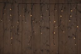 Icicle lights zwart 360L/720x60cm led classic