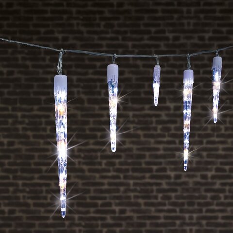 Ijspegel L140cm 63Led warm-koud wit
