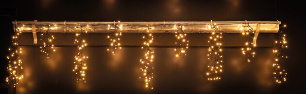 Ijspegelverlichting cluster 1032Led warm+classic