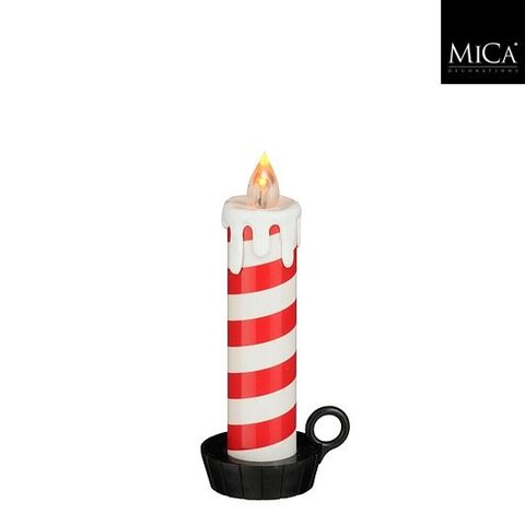 Kaars Led 16x15cm rood