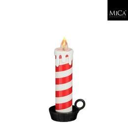 Kaars Led 16x15cm rood