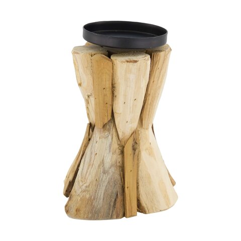Kaarshouder H17cm drijfhout
