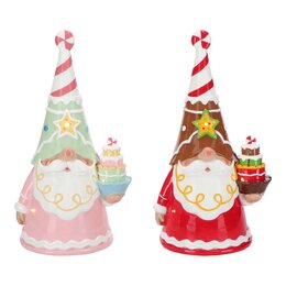 Kabouter 14x11x26cm Led 2ass