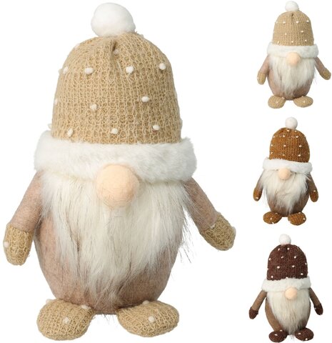 Kabouter staand H20cm 3ass