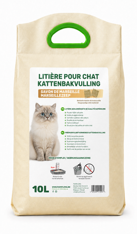 Kattenbakvulling Marseille Zeep 10L - afbeelding 3