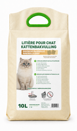 Kattenbakvulling Marseille Zeep 10L - afbeelding 3