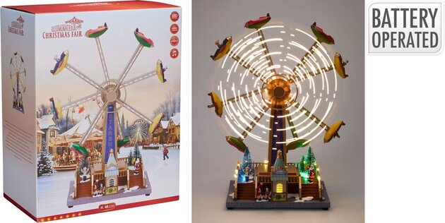 Kermis Kerst Led 48cm