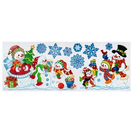 Kerst raamdecoratie L60cm