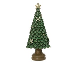 Kerstboom 10x10x23cm keramiek