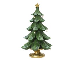 Kerstboom 13x15x24cm keramiek