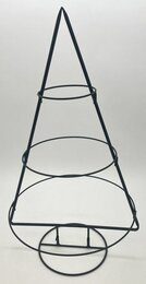 Kerstboom 37x35x83cm metaal zwart