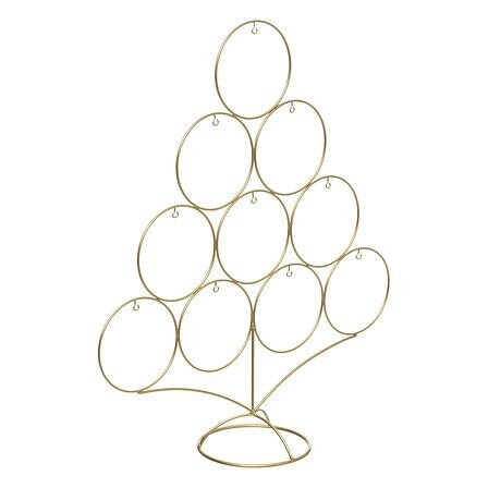 Kerstboom 40x46cm metaal voor kerstballen