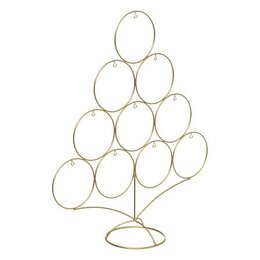 Kerstboom 40x46cm metaal voor kerstballen