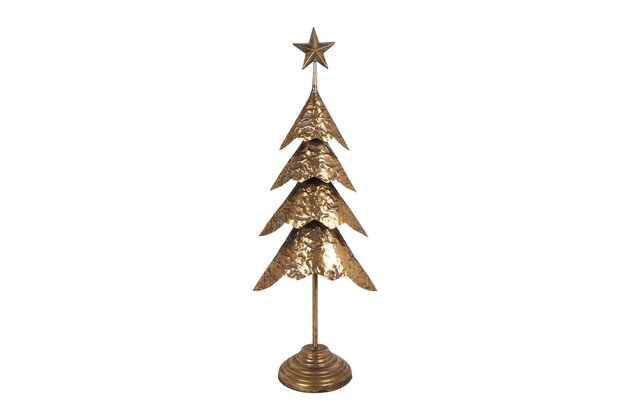 Kerstboom Anouk 23xH63cm goud