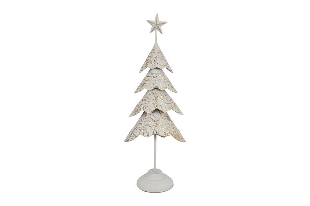 Kerstboom Anouk 23xH63cm wit