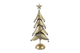 Kerstboom Balas 24x13x55cm goud