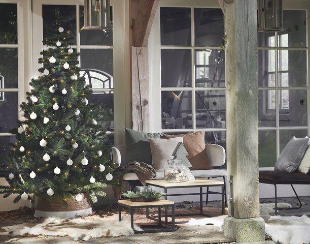 Kerstboom Charlton D127xH215cm groen - afbeelding 5