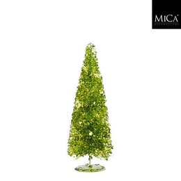 Kerstboom D15xH40cm tinsel groen