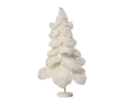 Kerstboom D35xH60cm bont wit