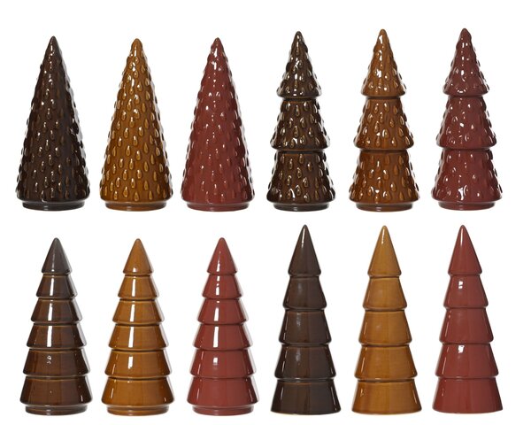 Kerstboom D8xH22cm 12ass