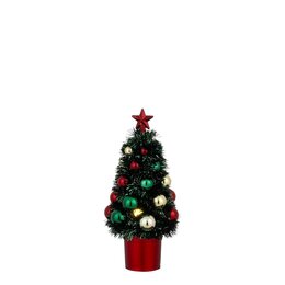 Kerstboom deco D10xH20cm 10Led