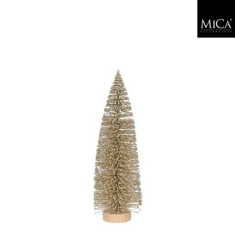 Kerstboom deco D10xH32cm goud