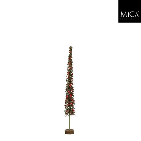 Kerstboom deco D4xH42cm groen