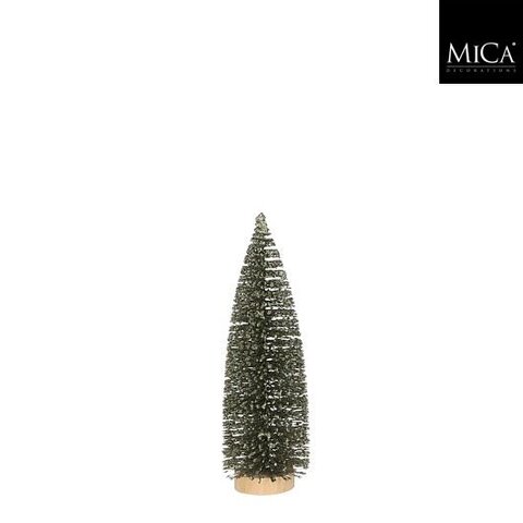 Kerstboom deco D8xH25cm groen