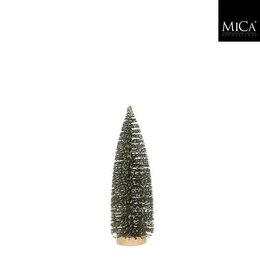 Kerstboom deco D8xH25cm groen