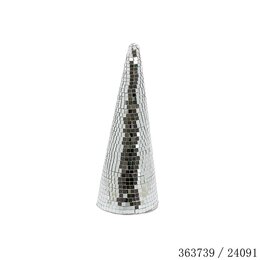 Kerstboom Disco H32cm zilver