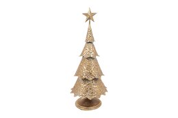 Kerstboom Evie 21x21x52cm goud