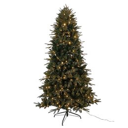 Kerstboom Filip  met lichtjes 90x150cm