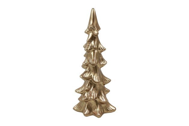 Kerstboom Floris 10x8x24cm goud