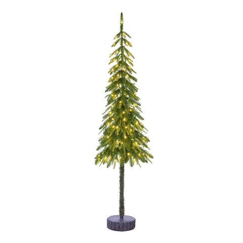 Kerstboom Lodge D48xH155cm 90Led groen