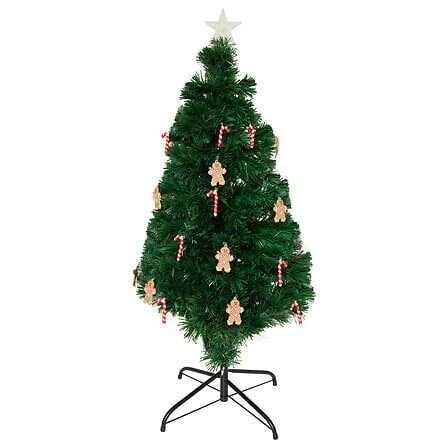 Kerstboom Mannele H120cm 53Led gedecoreerd