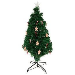 Kerstboom Mannele H120cm 53Led gedecoreerd
