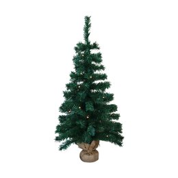 Kerstboom met lichtjes 25x60cm