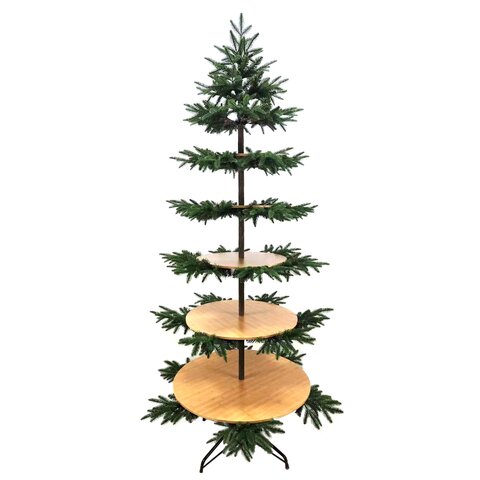 Kerstboom met plateau - afbeelding 1