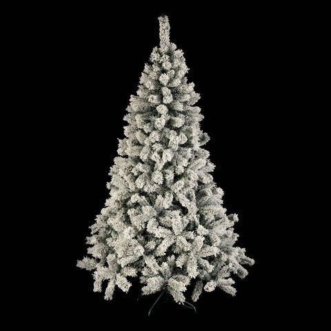 Kerstboom Windy Peak 180cm met sneeuw - afbeelding 1