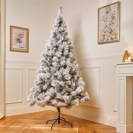 Kerstboom Windy Peak 180cm met sneeuw - afbeelding 2