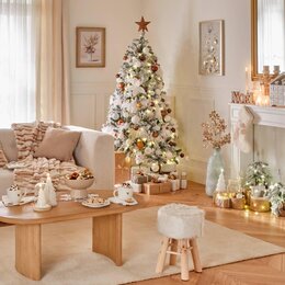 Kerstboom Windy Peak 180cm met sneeuw - afbeelding 5