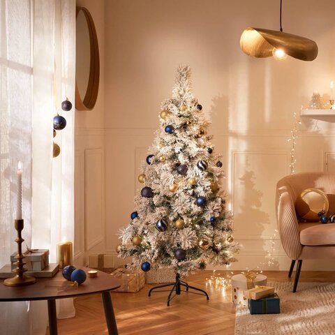 Kerstboom Windy Peak 180cm met sneeuw - afbeelding 7