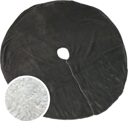 kerstboomrok 110cm Dark Grey