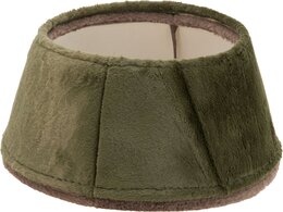 Kerstboomrok D55cm fluweel groen