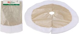 Kerstboomrok D90cm champagne