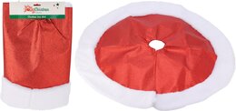 Kerstboomrok D90cm rood