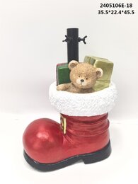 Kerstboomvoet laars 36x23x46cm
